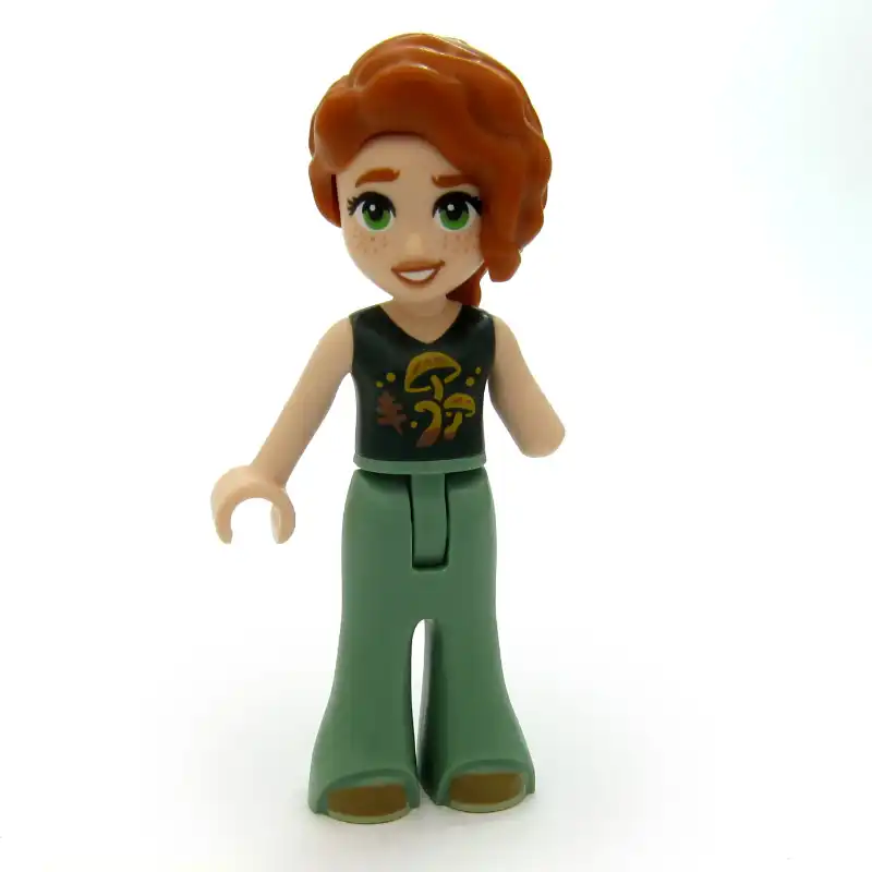 Autumn - Dark Green Shirt, Sand Green Pants