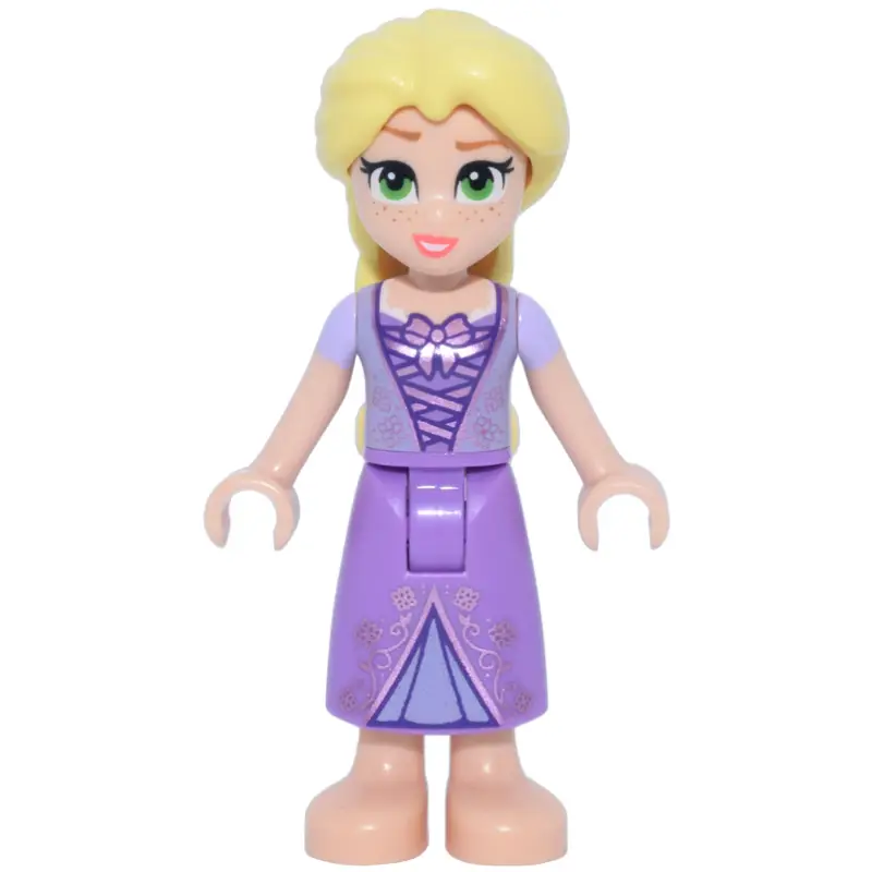 Rapunzel, Big eyes, Flowers