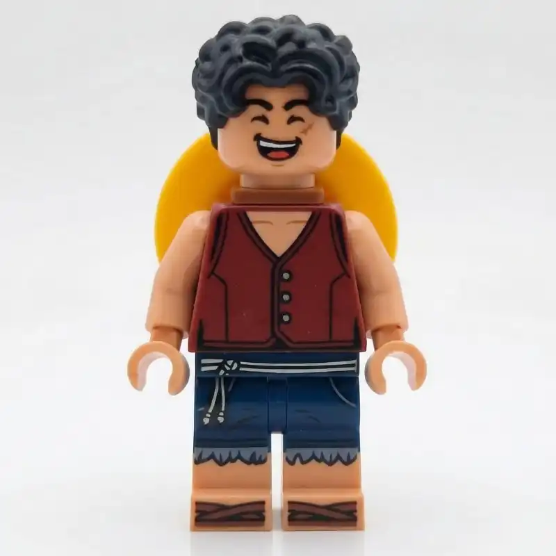 Monkey D. Luffy, Neck Bracket, Dark Red Vest