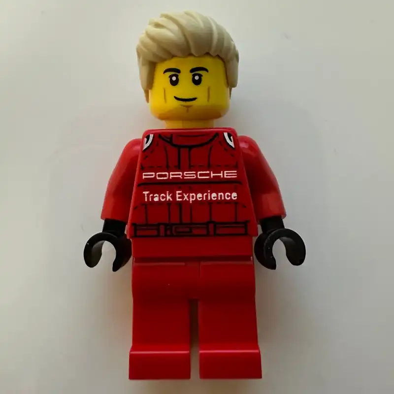 Porsche Driver, Red Racing Suit