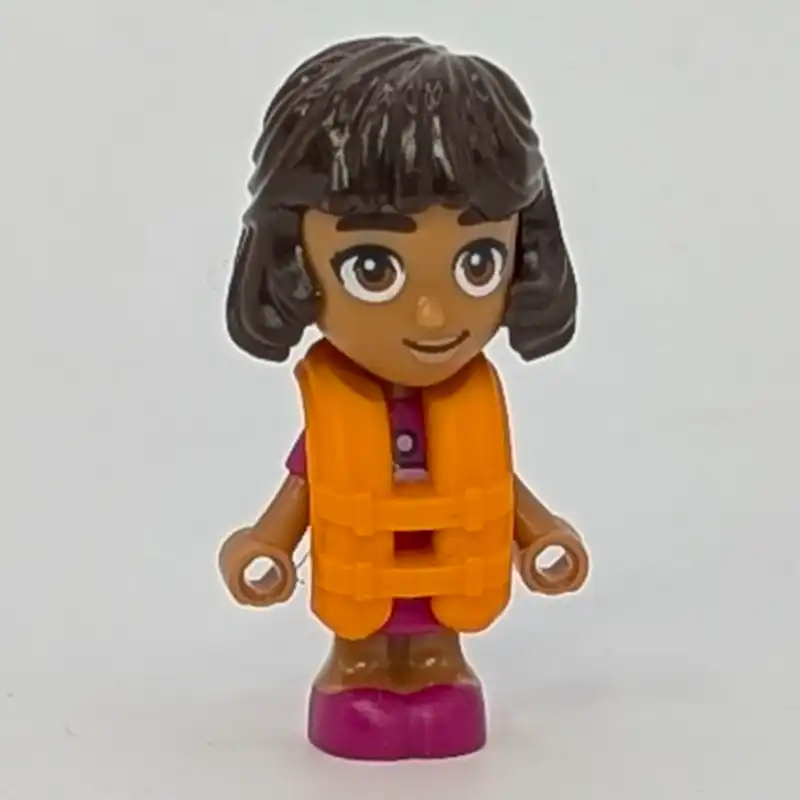 Alba, Magenta Dress, Life Vest
