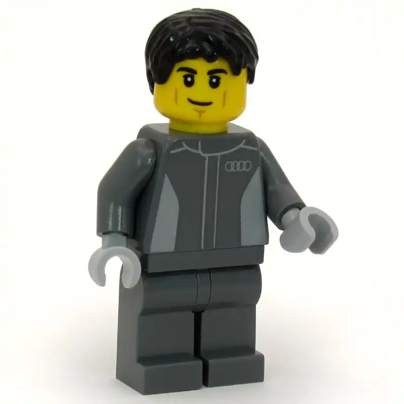 Audi Revolut F1 Driver, Black Hair