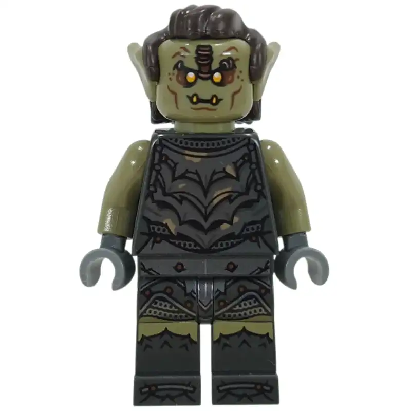 Orc, Olive Green, Yellow Eyes