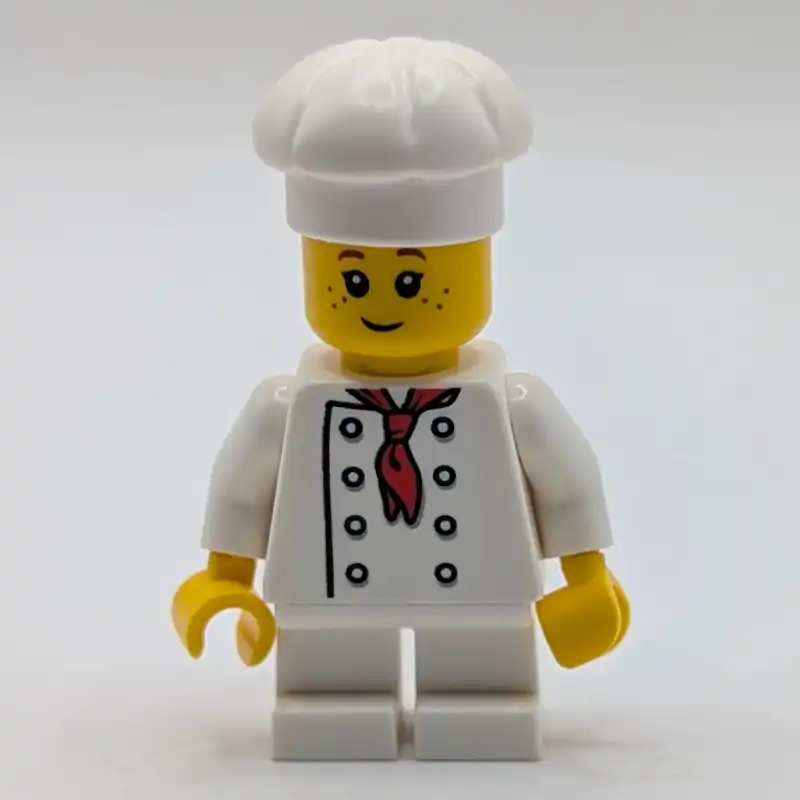 Chef, White Short Legs