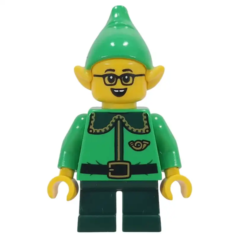 Elf - Bright Green Torso, Dark Green Legs
