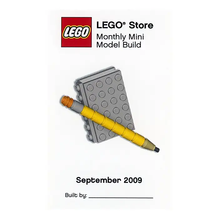 レゴ MMMB013-1 Book and Pencil Set マンスリーミニモデルビルド