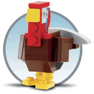 レゴ MMMB044-1 Turkey マンスリーミニモデルビルド
