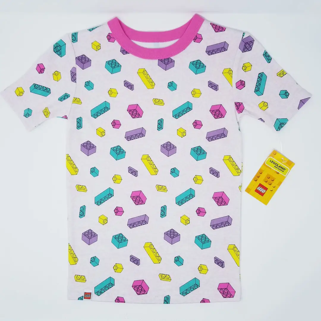 レゴ PAJAMAS-3 Iconic Brick Pajama Set (Pink) グッズ