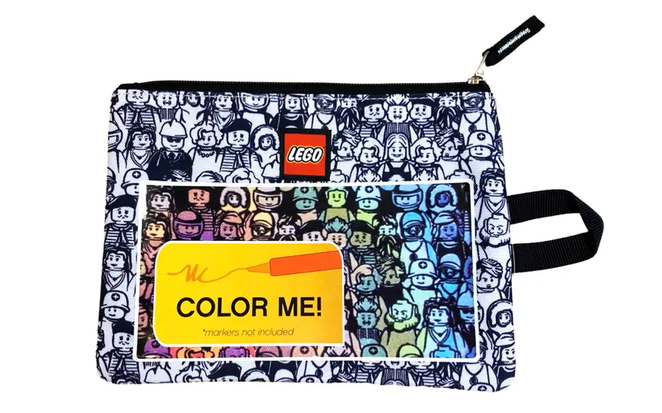 レゴ POUCH-3 Minifigure Color Me Crowd Pencil Pouch グッズ