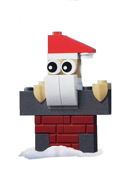 レゴ SANTACHIMNEY-1 Santa In A Chimney ピック・ア・モデル