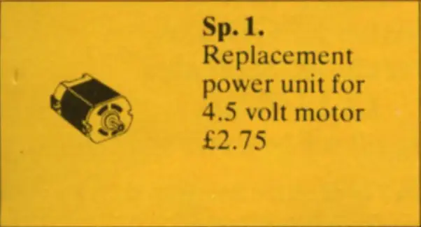 レゴ Sp1-1 4.5V Replacement Motor トレイン