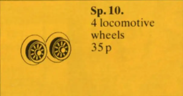 レゴ Sp10-1 Locomotive Wheels トレイン