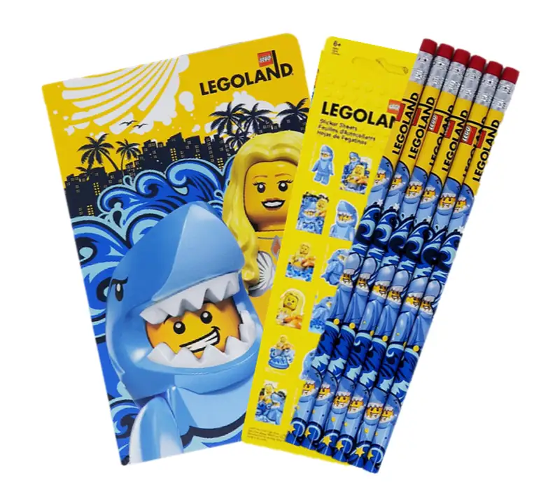 レゴ STATIONERY-1 Shark Suit Guy Stationery Bundle 文房具