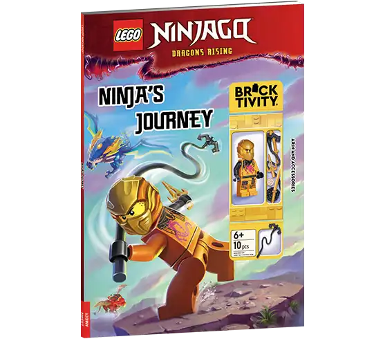 レゴ SUN6701-1 Ninjago: Dragons Rising: Ninja's Journey ストーリーブック