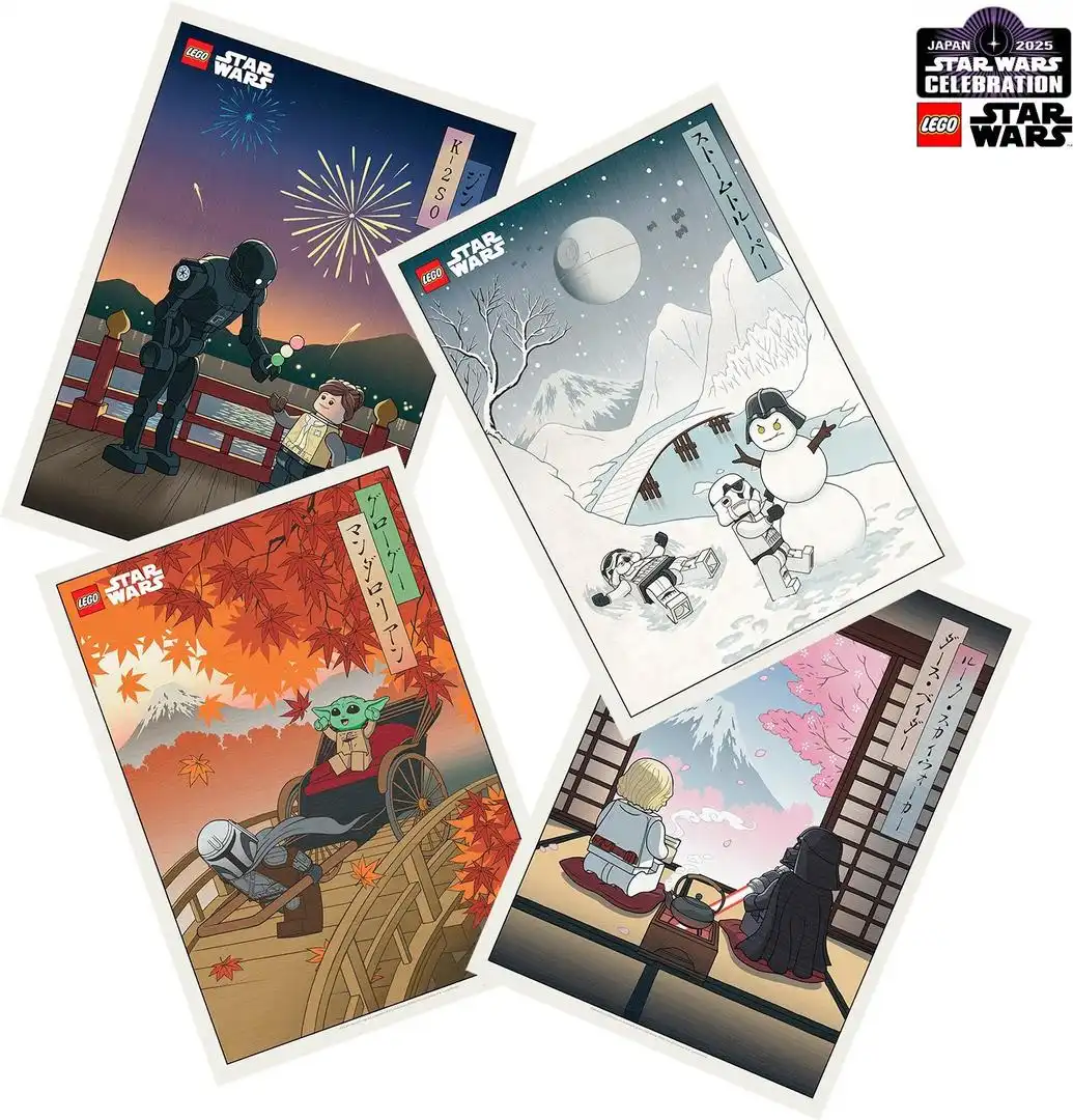 レゴ SWC2025ART-1 Star Wars Celebration Japan 2025 Art Prints ポスター