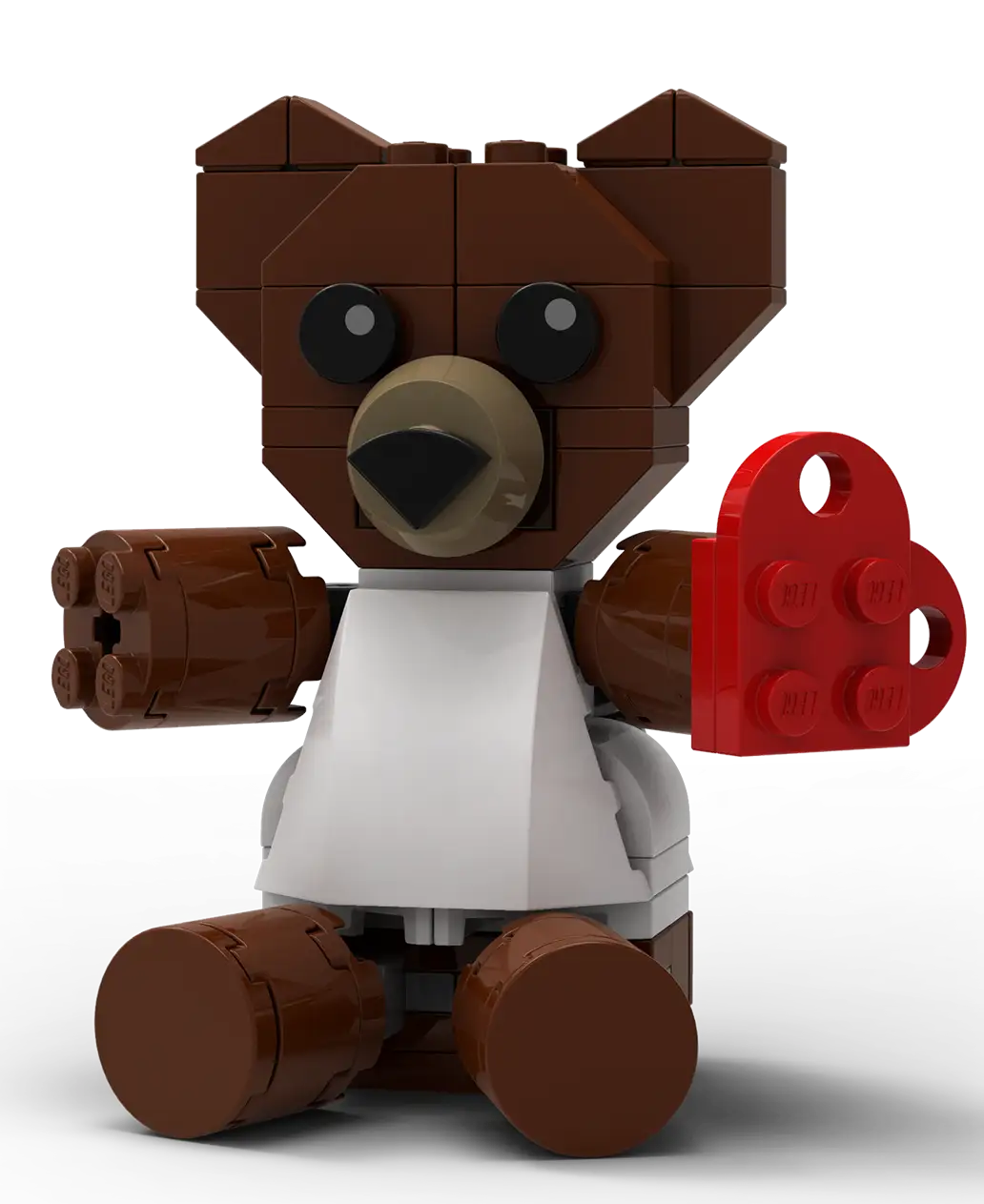 レゴ TEDDYBEAR-1 Teddy Bear バレンタイン