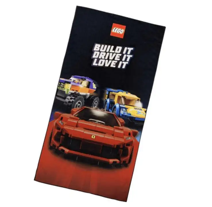 レゴ TOWEL-1 Cars Microfiber Towel キッチン・寝具
