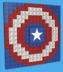 レゴ TRUSHIELD-3 Captain America's Shield スーパーヒーローズマーベル