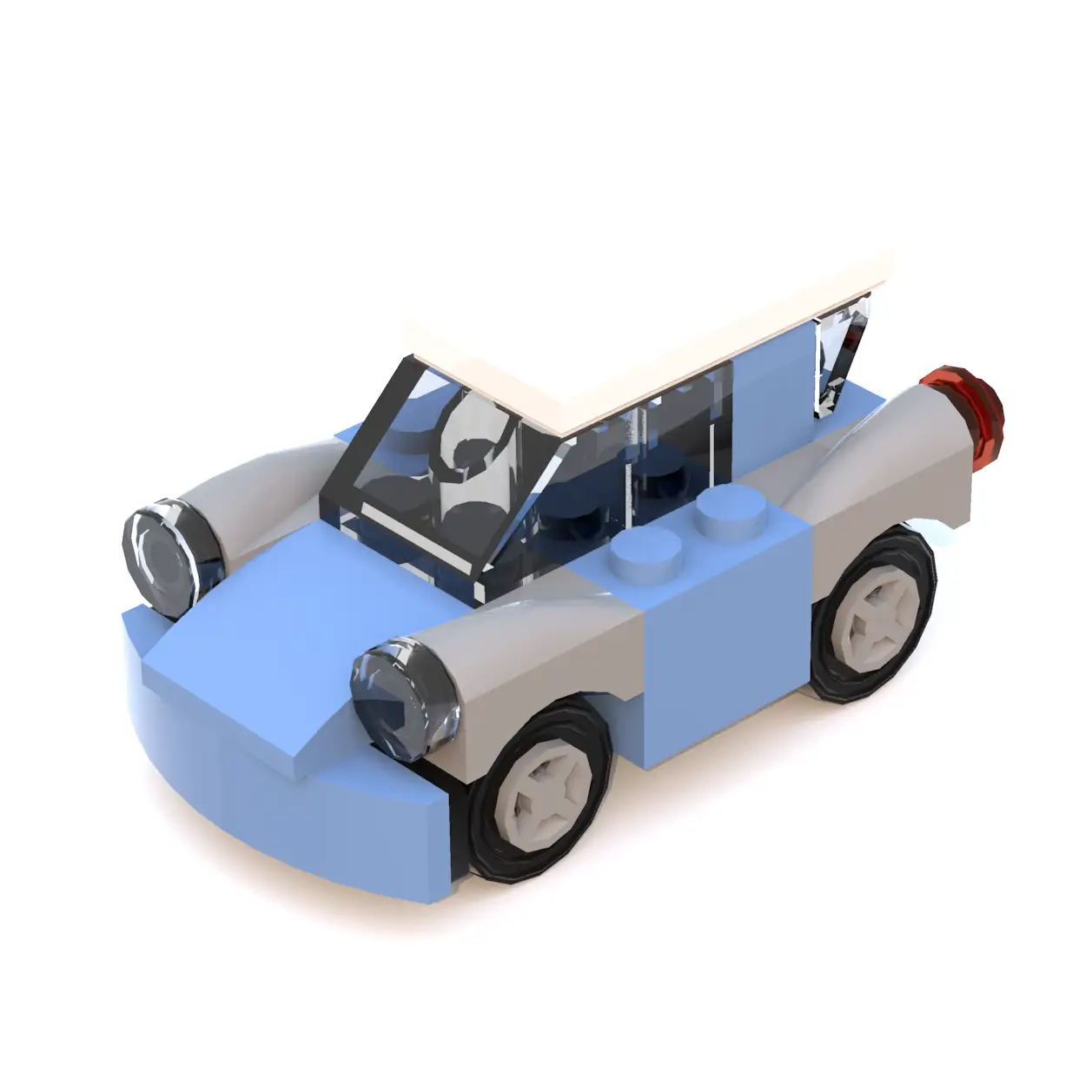 レゴ TRUWEASLEYCAR-1 Mini Flying Ford Anglia ハリーポッター